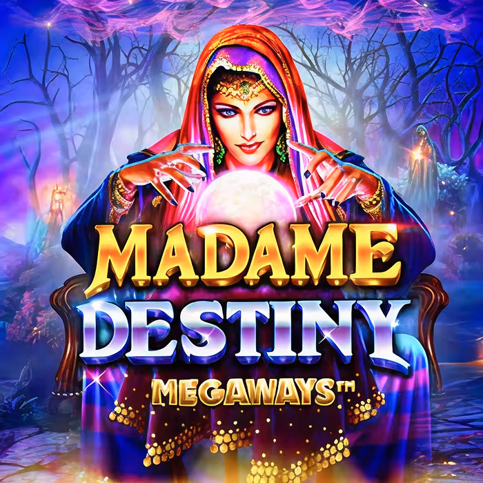 Madame Destiny - Fortune teller themed slot with free spins and wild symbols